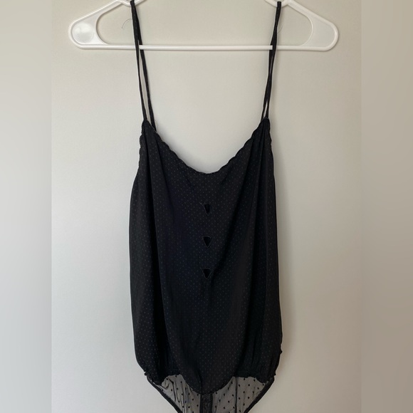 Intimately by Free People Black Polkadot Bodysuit - Picture 6 of 8